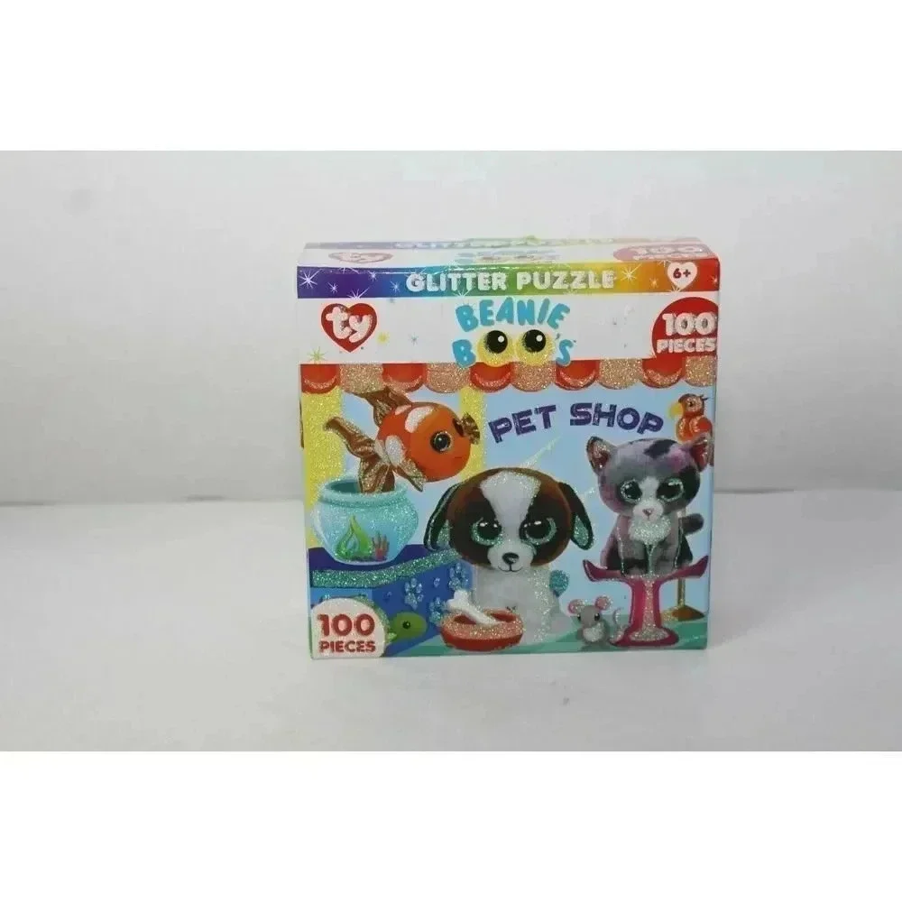 Kids GLITTER PUZZLE Pet Shop